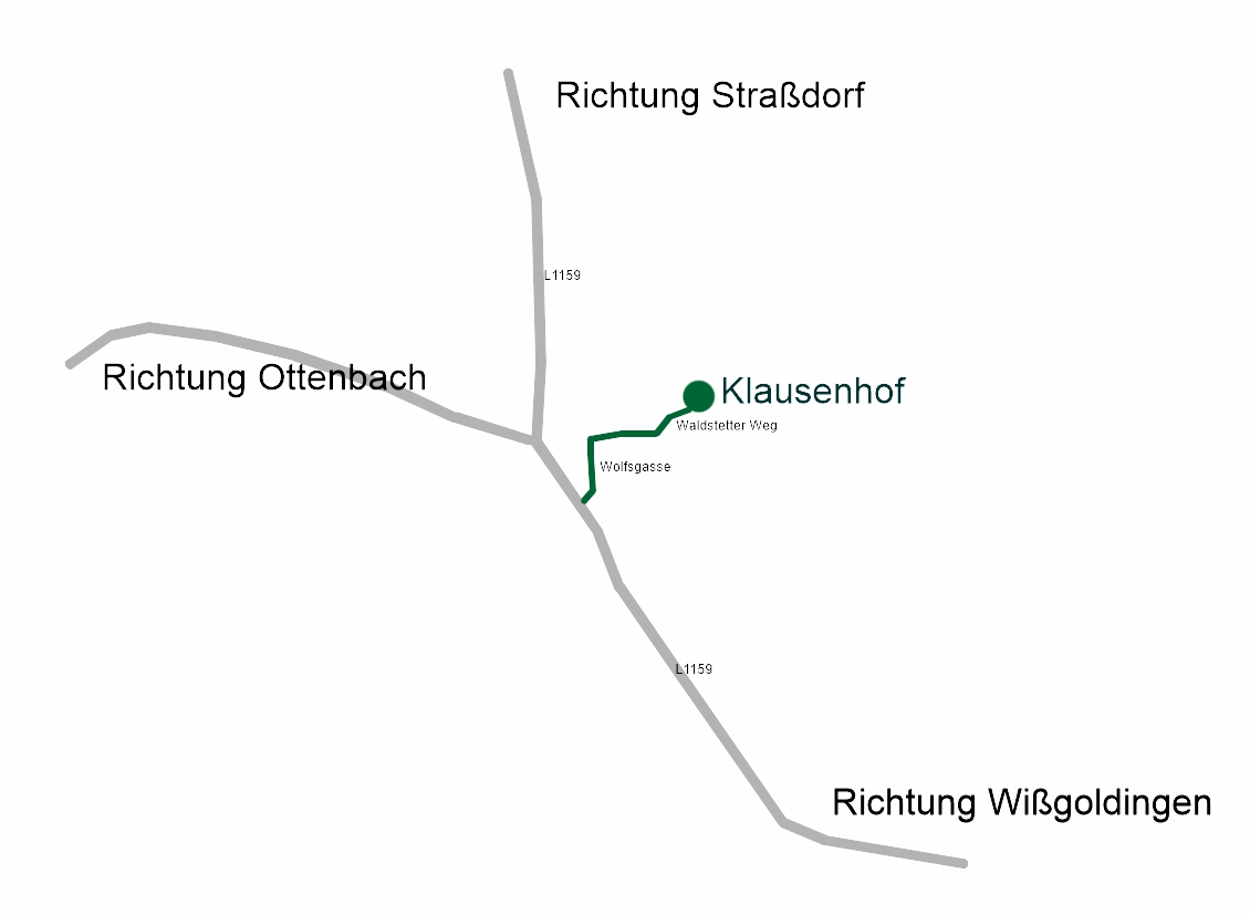 Der Weg zu uns
